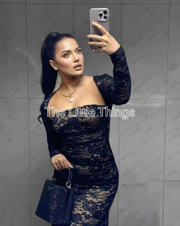 Lace Bodycon Dress - Image 3